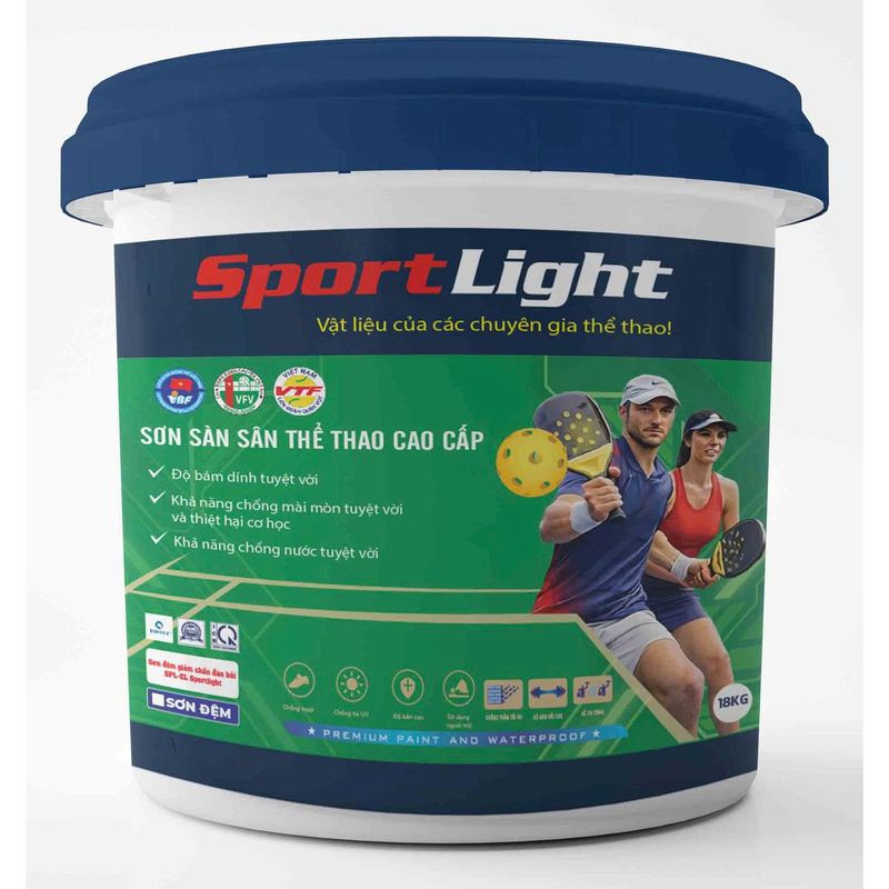 Sơn đệm giảm chấn đàn hồi Sportlight